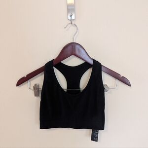 Boody Black Seamless Sports Bra